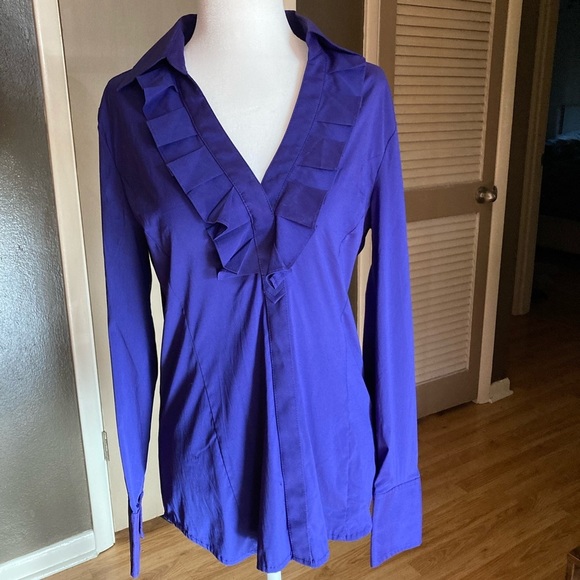Express Tops - Express Design Studio Purple Dress Top W Zipper on Side